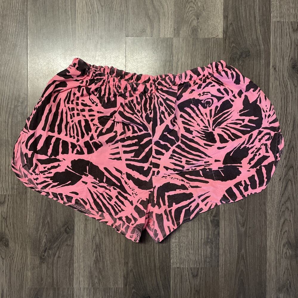 vintage greg parry For Tan Line California shorts Men’s Large Pink Print